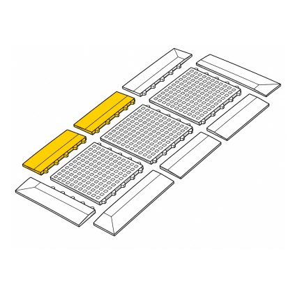 Ramp Edge, SM Type - Yellow