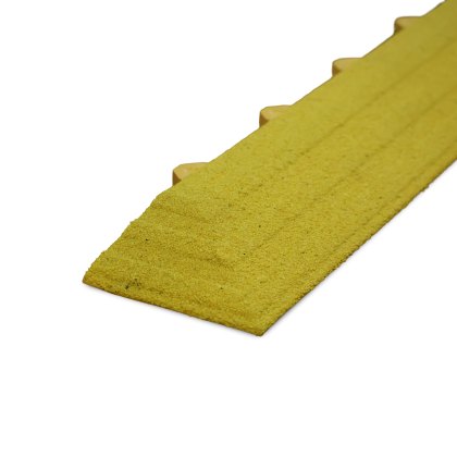Gritted Ramp Edge, MM Type - Yellow Gritted Ramp Edge, MM Type - Yellow