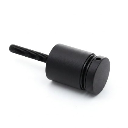 50mm Diameter Glass Adapter - 316/Matt Black PPC