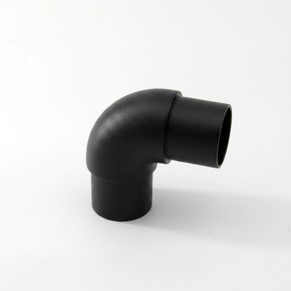 90 Degree Radiused Elbow - 316/Matt Black PPC