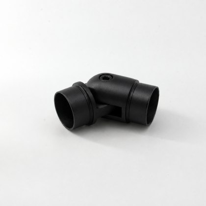 Articulated Elbow 0-90 Degree - 316/Matt Black PPC