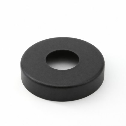Click On Post Cover 125mm x 18mm - 316/Matt Black PPC