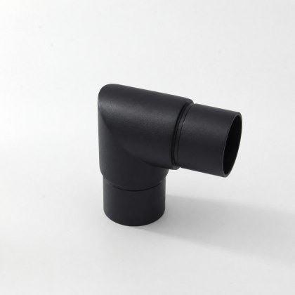 Eazypost 90 Degree Acute Elbow - 316/Matt Black PPC