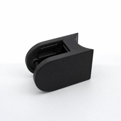 Eazypost Large D 21.5-25.5mm Glass Clamp - 316/Matt Black PPC