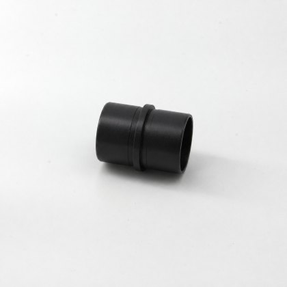 Eazypost Tube Connector - 316/Matt Black PPC