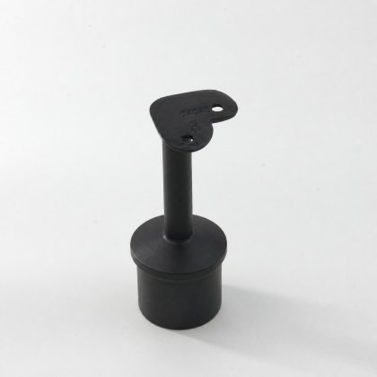 Push-In Post Stem With 90 Degree Saddle - 316/Matt Black PPC