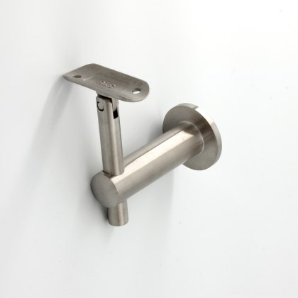 Articulated Offset Wall Bracket with Adjustable Saddle to suit 42mm Handrail - Grade 316