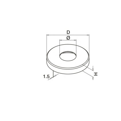 Click On Post Cover 125mmx18mm