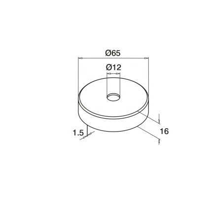 Eazypost Cover For 90102 & 90109 Handrail Bracket