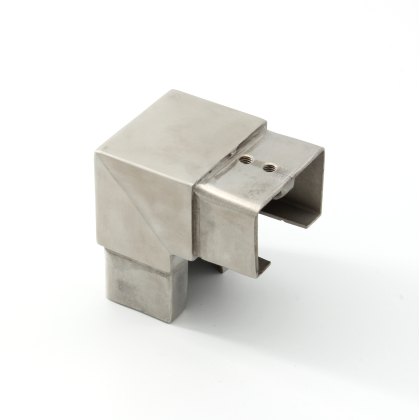 EazySlot 90 Degree Vertical Slotted Handrail Connector