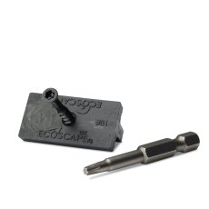 Ecoscape Decking - Hidden T-Clips with screws - Pack of 250