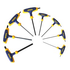 IRWIN - Metric T-Handle Hex Key Set, 8 Piece