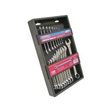 Faithfull - Combination Spanner Set, Chrome Vanadium