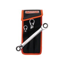 Bahco - S4RM Series Reversible Ratchet Spanner Set, 3 Piece Bahco - S4RM Series Reversible Ratchet Spanner Set, 3 Piece