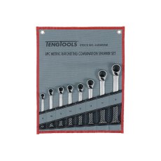 Teng - Ratcheting Combination Spanner Set, 8 Piece