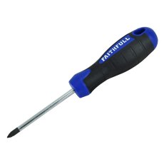 Faithfull - Soft Grip Screwdriver, Pozidriv