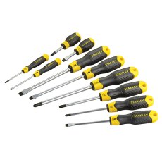 STANLEY - Cushion Grip Screwdriver Set, 10 Piece