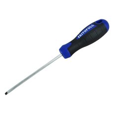 Faithfull - Soft Grip Screwdriver, Parallel Slotted