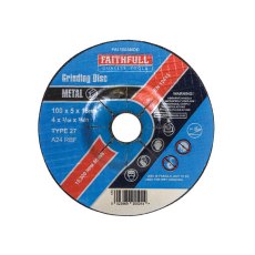 Faithfull - Depressed Centre Metal Grinding Disc
