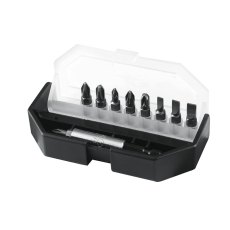 STANLEY - Slotted/Phillips/Pozidriv Insert Bit Set, 10 Piece
