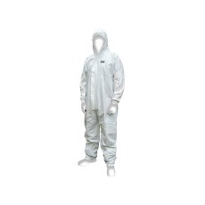 Scan - Chemical Splash Resistant Disposable Coverall White Type 5/6 M (36-39in)