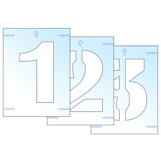Scan - Letter & Number Stencil Kit