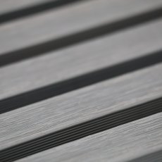 EazyClad 5S - Anthracite Composite Extra Large 5-Batten Slatted Cladding