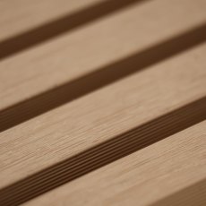EazyClad 5S - Classic Oak Composite Extra Large 5-Batten Slatted Cladding