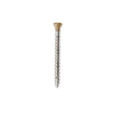 Ecoscape Forma - Natural Oak Colour Coded Screws for Cladding Trim - Pack of 50