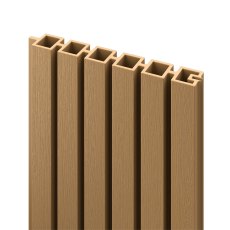 DuraPost Urban® 6ft Slatted Composite Boards (Pack of 2) - Natural