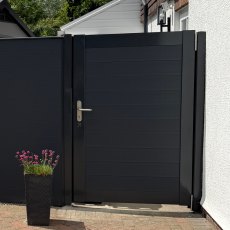 DuraPost® Aluminium Gate Frame - Black