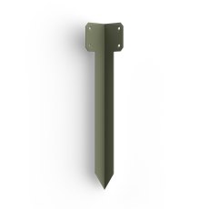 FENCEMATE® Sleeper Pin Corner Bracket 365 x 2mm - Olive Grey