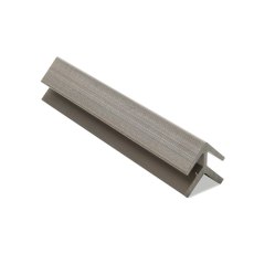 Ecoscape Forma - Silver Birch External Corner Composite Cladding Trim