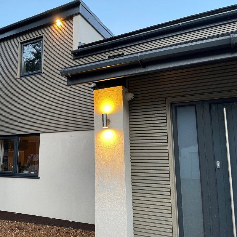 Ecoscape Forma - Silver Birch Composite Slatted Cladding Board | IMS