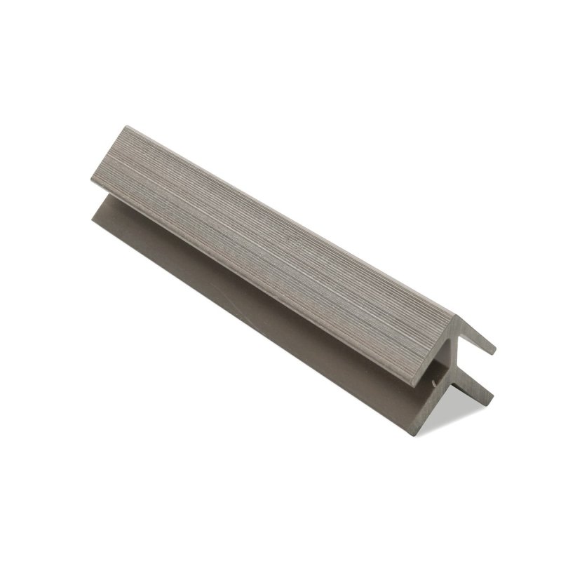 B+M Silver Birch External Corner Composite Cladding Trim