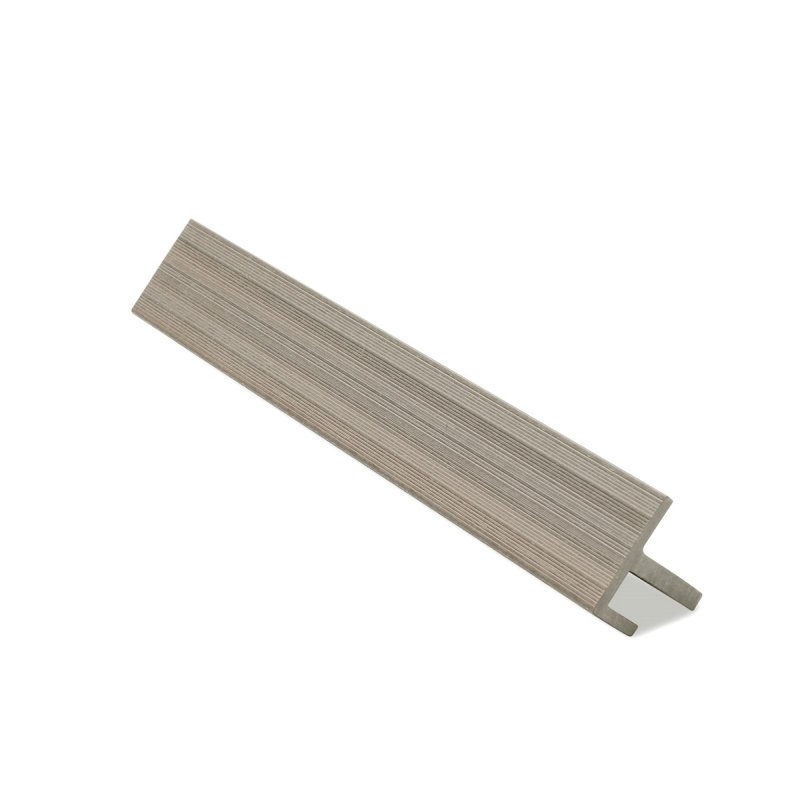 B+M Silver Birch F Shape Composite Cladding Trim