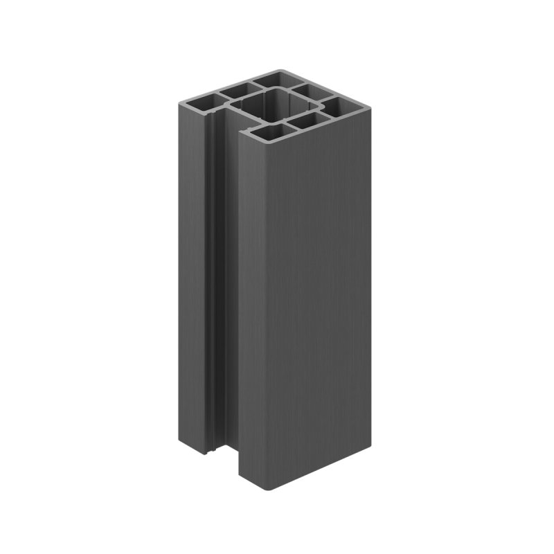 Ecoscape Ecoscape Clarity - 3m Graphite Composite End Fence Post