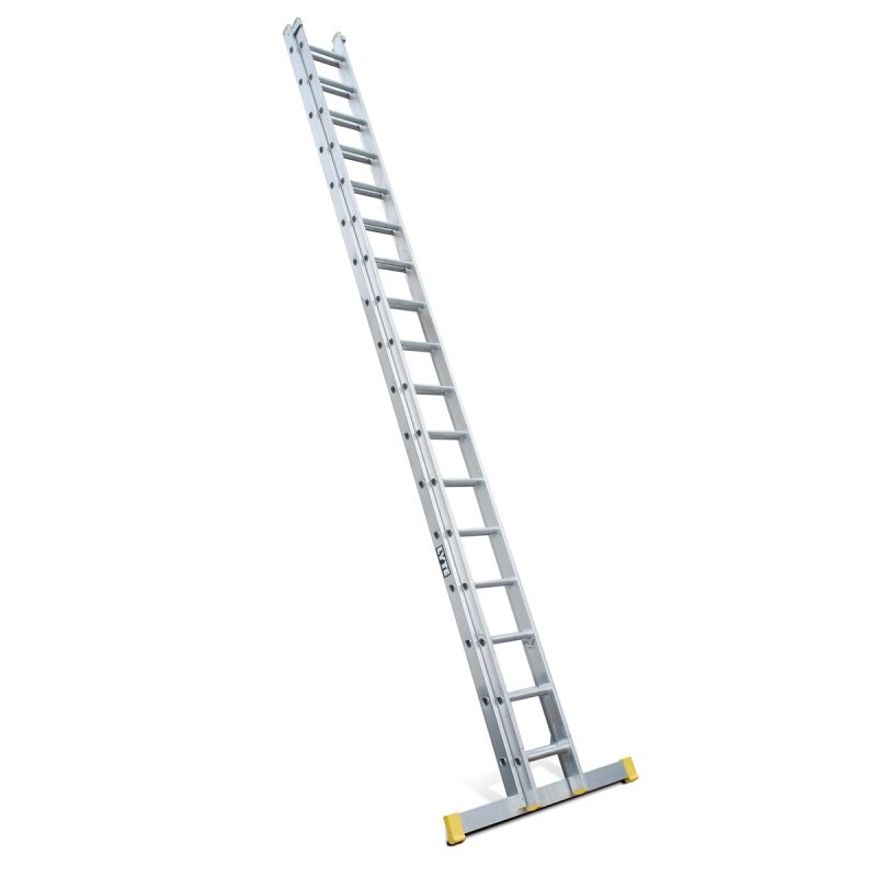 Lyte Lyte 8.8m Professional Trade 2 Section 2x17 Rung Extension Ladder