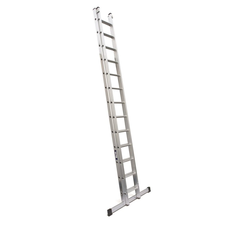 Lyte Lyte 5.9m Industrial 2 Section 2x13 Rung Extension Ladder