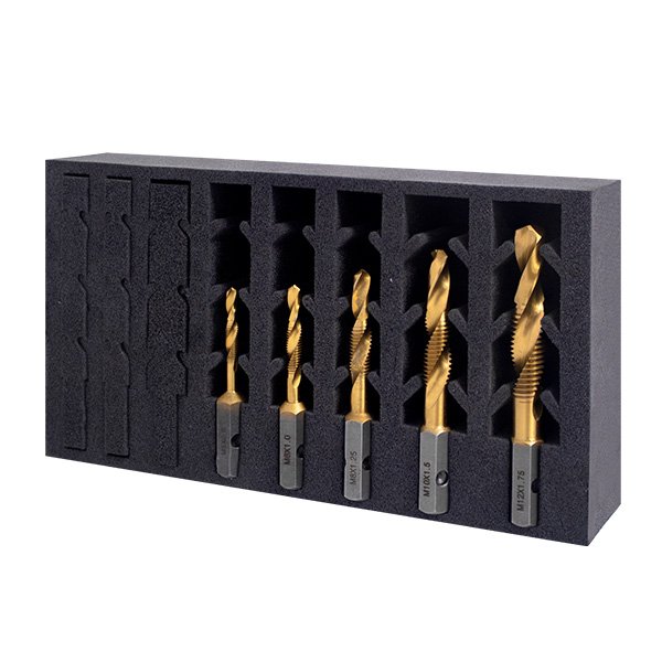 HMT HMT VersaDrive Combi Drill-Tap Set, M5, M6, M8, M10, M12