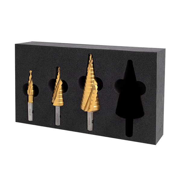 HMT HMT VersaDrive Step Drill Bit Set: 12, 22, 30mm