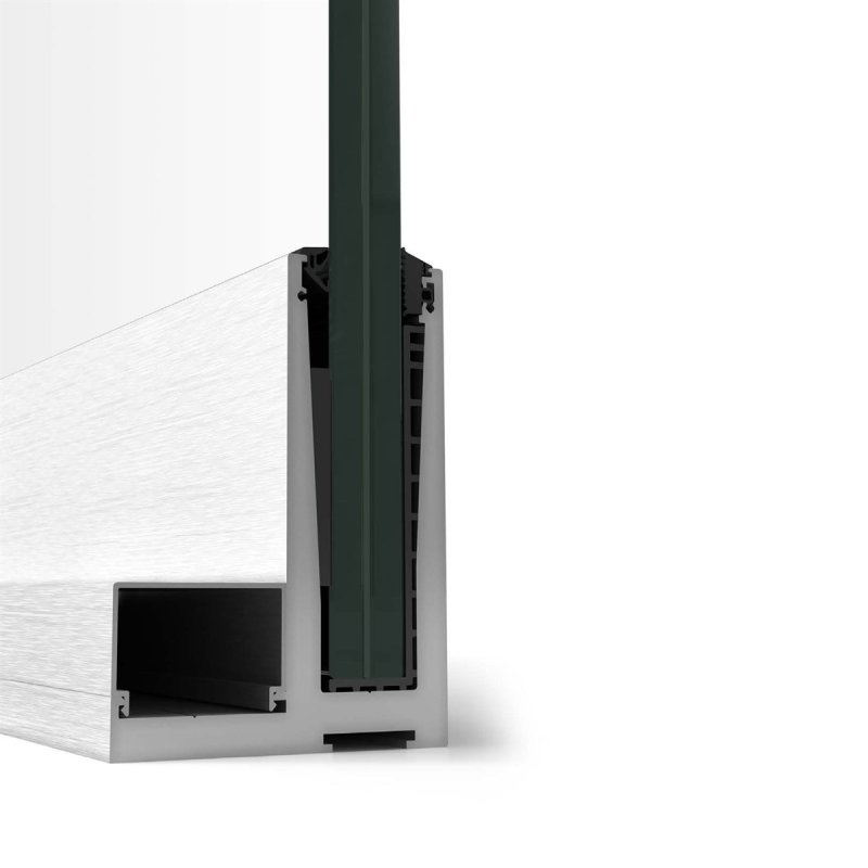 6m Eazybalcon Base Fix 21.5mm Slim UL Channel Kit