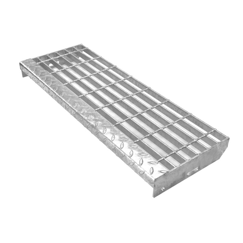 Barclay & Mathieson Open Steel Flooring Tread - 25mm x 5mm Bar - 41/100 - Galvanised