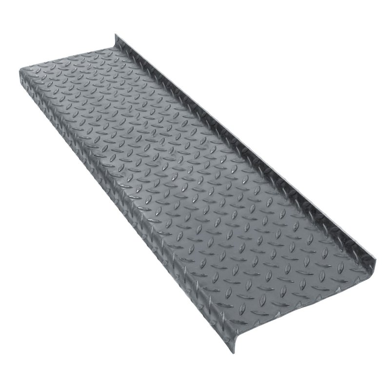 Barclay & Mathieson Durbar Stair Tread - 1000mm X 265mm - 40mm Up/Down - Self Colour