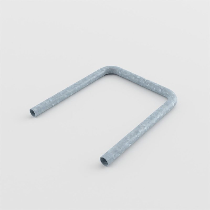 Barclay & Mathieson Galvanised Return Bend Handrail Tube