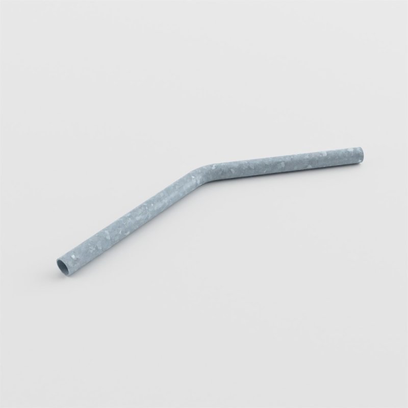 Barclay & Mathieson Galvanised Ramp Bend Handrail Tube