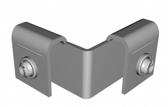 Barclay & Mathieson Internal Corner - Toe Plate Connector