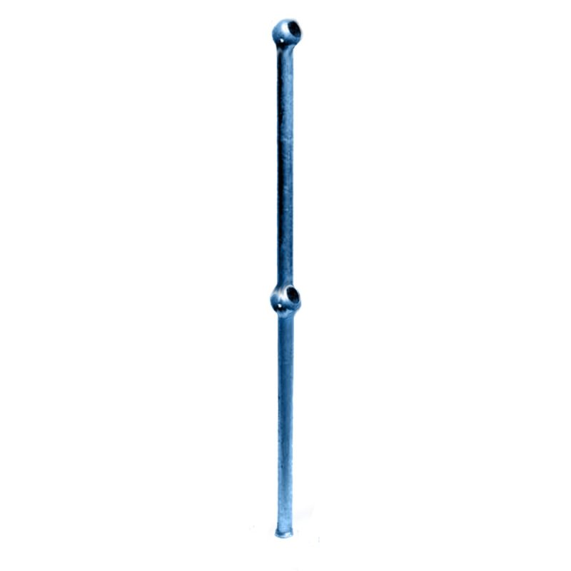 Barclay & Mathieson Galvanised Handrail Stick W/Raked Ball