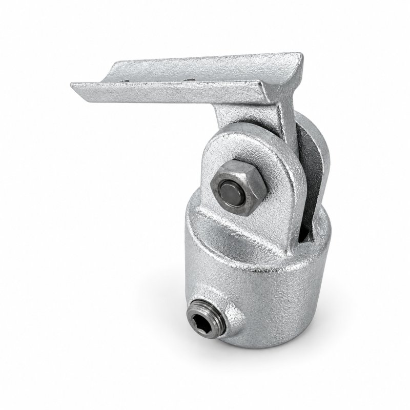 Barclay & Mathieson 751 DDA Assist Saddle - To Suit (C) 42.4mm - Galvanised