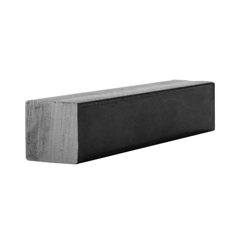 BM Steel 30 x 30mm - 6m Black Solid Squares - BSEN10025-2 S275JR